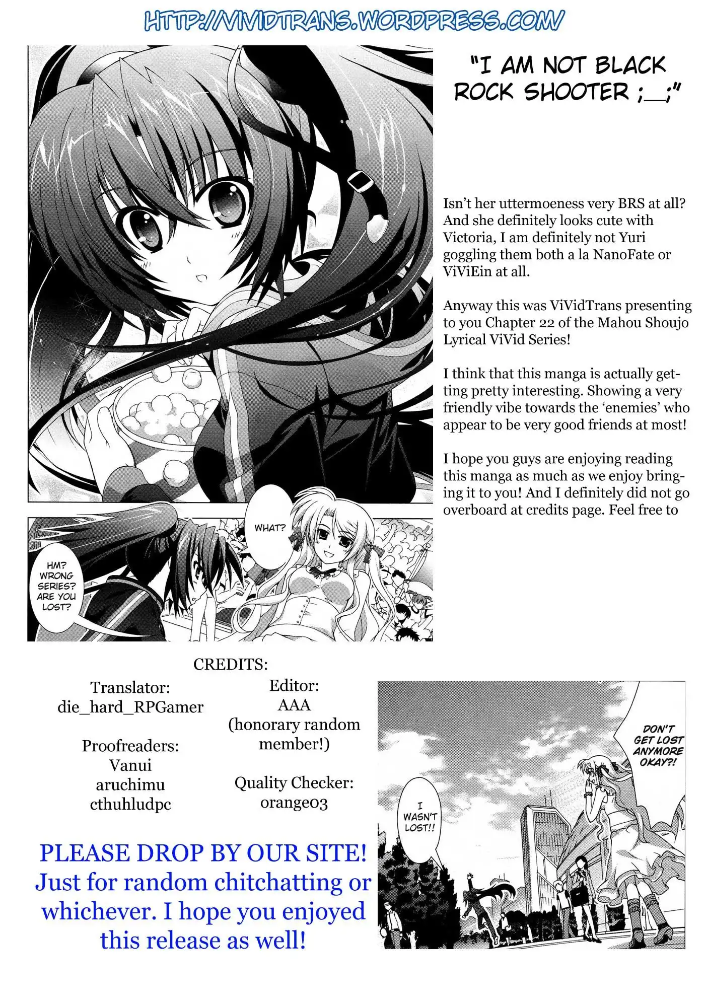 Mahou Shoujo Lyrical Nanoha - Vivid Chapter 22 32